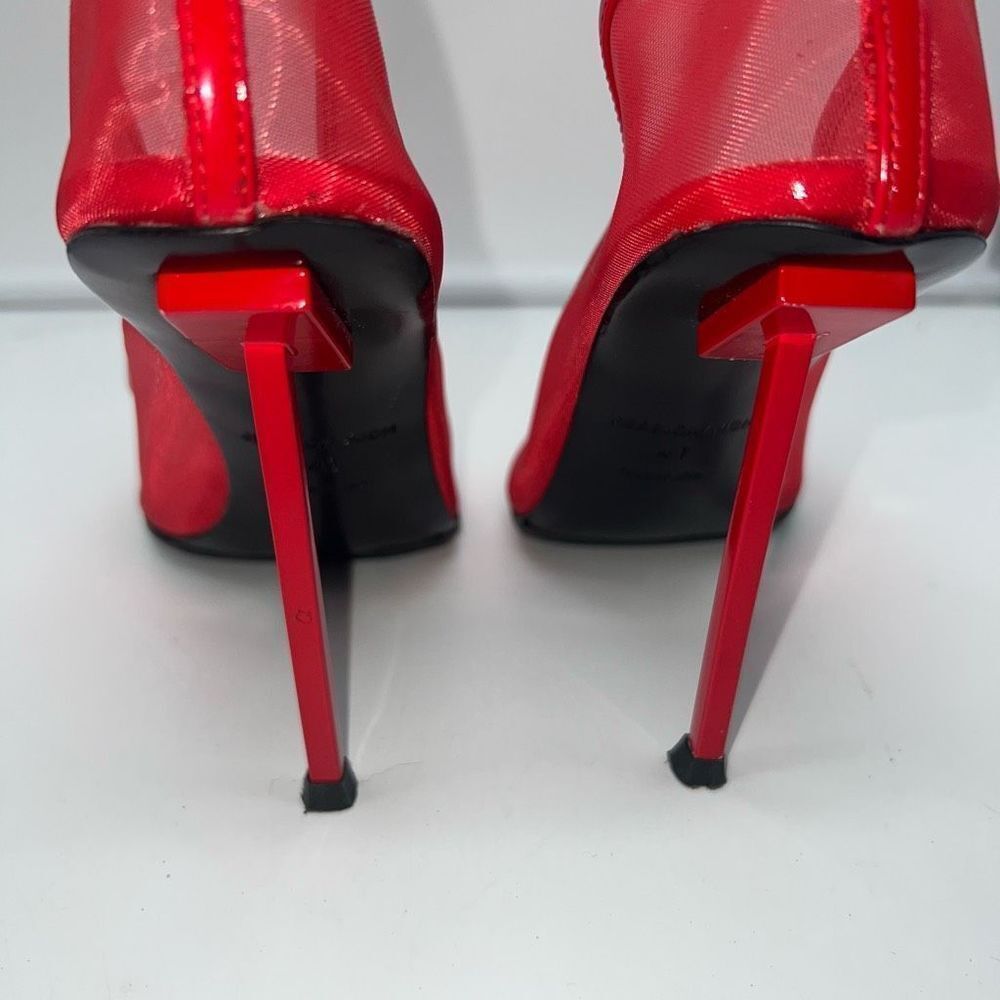 Jessica Rich Mesh Stiletto in Red Size 41 - Picture 7 of 16